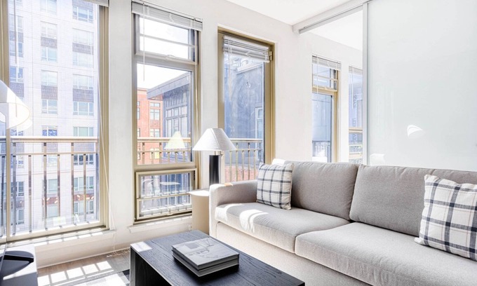 Assembly Square Apartment | Gorgeous Somerville 1BR w/W/D, nr Assembly T, by Blueground