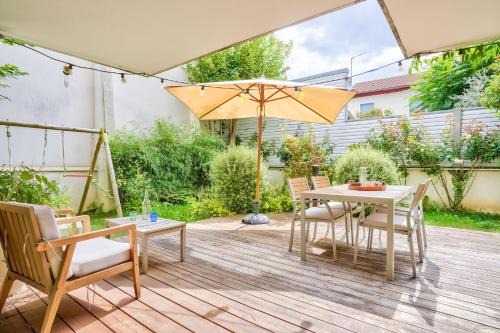 La Garenne-Colombes Apartment | Grand et charmant appartement familial, 3 chambres, et moderne avec grand jardin et parking privatif aux portes de Paris