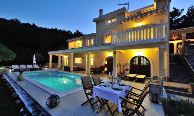 Pobri Villa | Great 2-BR villa for 4 with swimming pool above Opatija