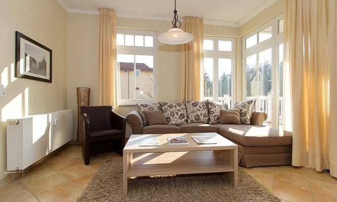 Ostseebad Kuhlungsborn Apartment | Great vacation apartment on the Baltic Sea with large balcony, sauna area & pool in the house