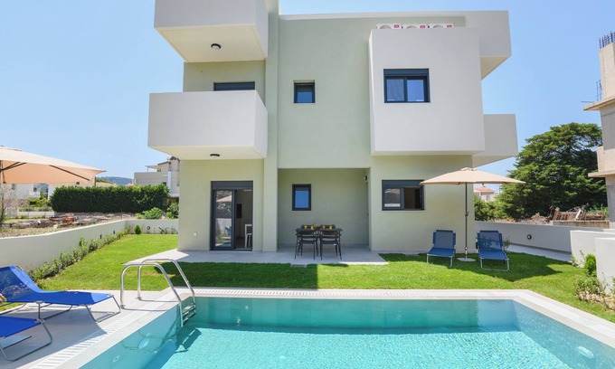 Ixia Villa | Green Villa Rhodes, Relax by the Pool