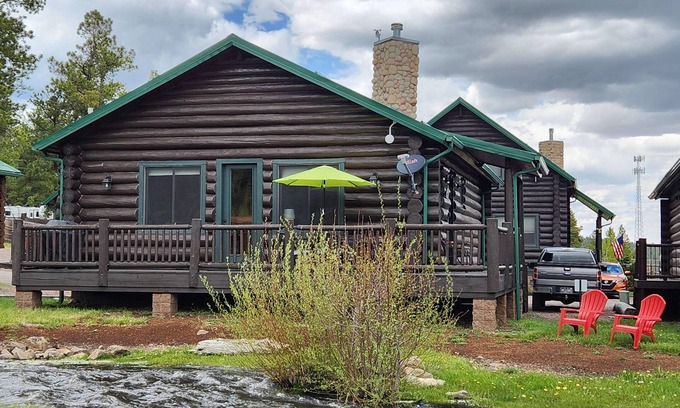 Greer Cabin | Greer Riverside Lodge #174-Log Cabin