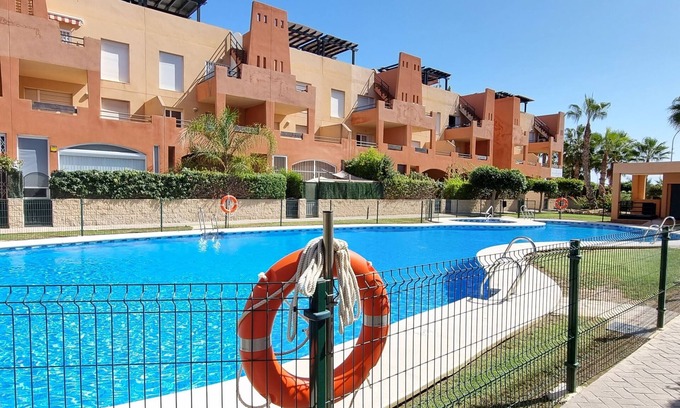 Vera Beach Apartment | Ground floor apartment with 2 bedrooms, 2 bathrooms, 60m from the beach, WiFi