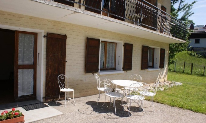 Le Grand-Bornand Apartment | Ground floor, parking, tv, ski locker, 64m², Le Grand Bornand