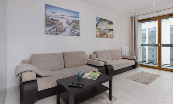 Zaspa Apartment | Grudziądzka 10 | Bright Apartment | Sea view