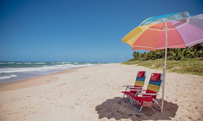 Guarajuba Apartment | GUARAJUBA, BEACH BORDER, FOOT IN THE SAND SUMMER HOUSE, FLAT GROUND FLOOR