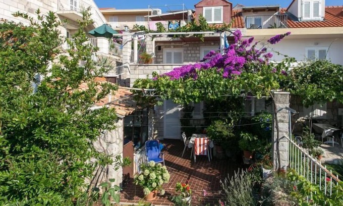 Babin Kuk Apartment | Guest House Misita - One Bedroom Apartment with Balcony and Sea View