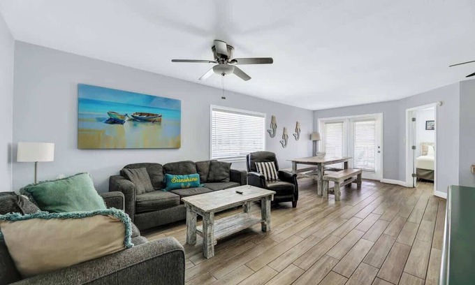 South Padre Island Apartment | Gulf Coast Beach Front Condo with Private Balcony