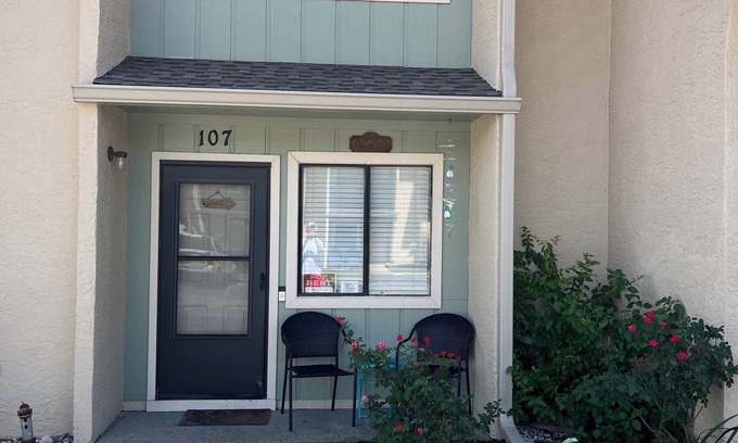 Panama City Beach House | Gulf Highlands townhouse five minute walk to the beach.