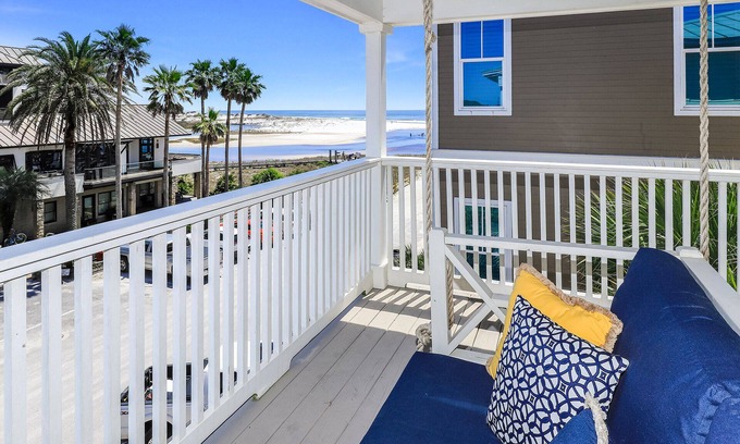 Grayton Beach House | Gulf Views Just Steps From Beach Access- Kevin's Heaven by Royal Destinations
