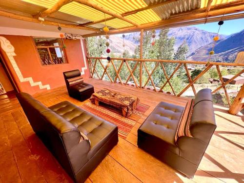 Pisac Cabin | Habitaciones Wallpari Sonqo alto hospedaje medicina temazcal