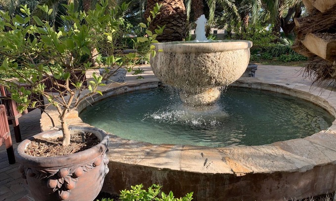 Thousand Palms House | Hacienda Nestled in Private Date Grove close to Palm Springs