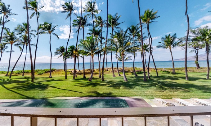 Kihei House | Hale Kai O Kihei Condo w/Ocean View, Shared W/D-Waves Await