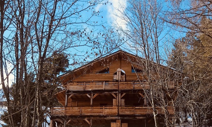 Pra Loup Apartment | Half of chalet 300 meters from the gondola, breathtaking view