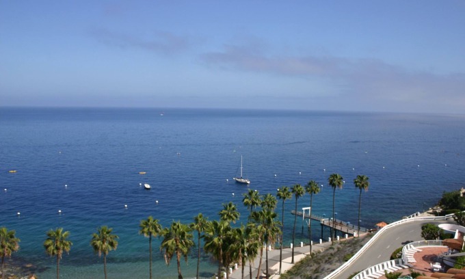 Avalon Villa | HamCove Full Ocean View GolfCart,WIFI,BBQ,A/C,rare,Smart TV Pool,Gym,OceanClose!