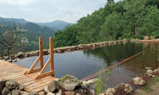 Saint-Etienne-de-Serre House | Hameau de Gîte Avec Piscine Naturelle "léo"