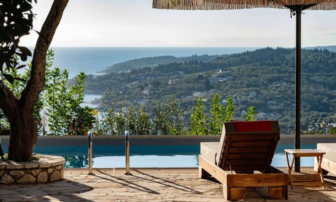 Ieromonachos Villa | Harbor-View Villa with Private Pool