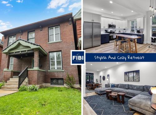 Tower Grove South House | Hartford 5BR Family Home with Games BBQ Grill and Firepit