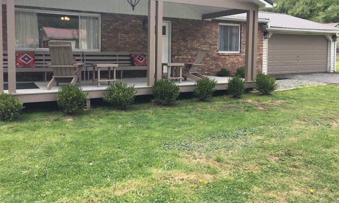 Stafford House | Hatfield and McCoy Huckleberry Trail House right on the trail