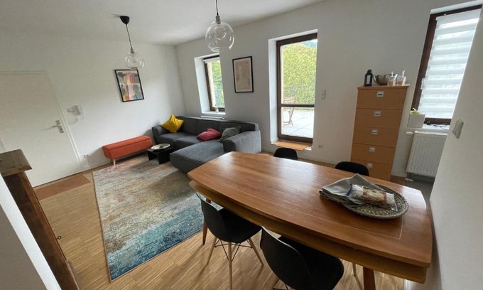 Koenigstein Apartment | Haus Charlottenburg 2, zentrumsnah mit Blick auf die Festung, mit Sauna-Option