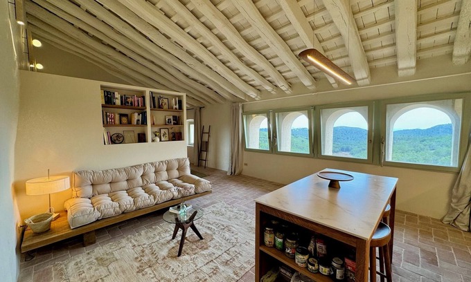 Olivella Other | Haven of peace in the Garraf: 18th-century masia, sea view & exceptional light