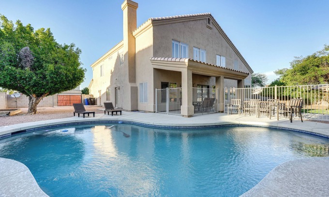 Ray Ranch Estates House | Heated Pool & Fire Pit: Family Home in Chandler