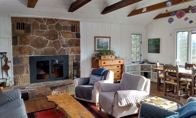 Keene House | Heaven Too Located near Lake Placid and multiple hiking trails.