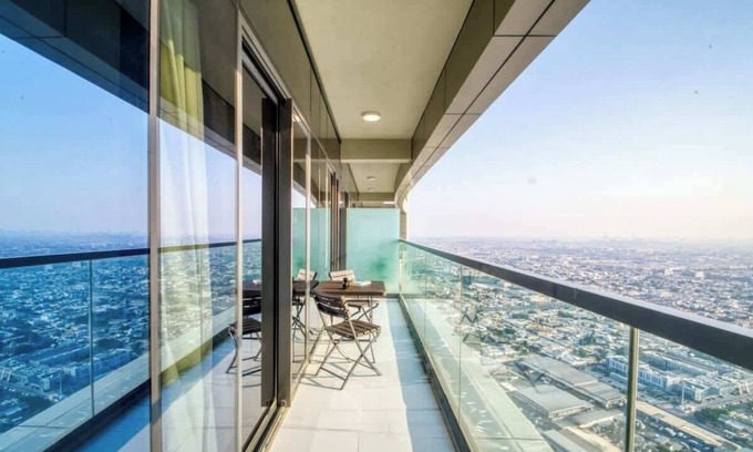 Sheikh Zayed Road Apartment | Heavenly Heights 2BDR Urban & Ocean Views