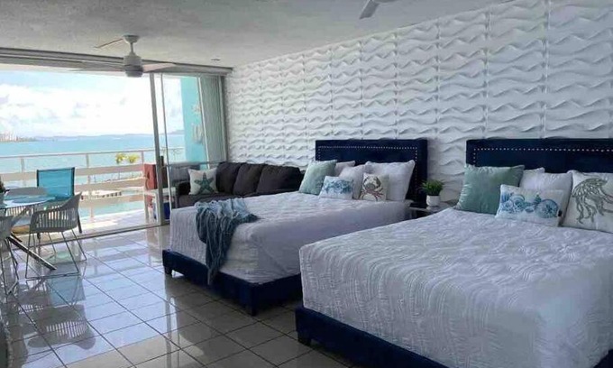 Las Croabas Apartment | Hermoso Estudio frente al mar Ocean Blue Faith