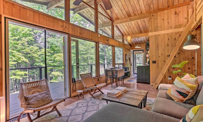 High Falls Cabin | High Falls Restorative Cabin in the Woods!