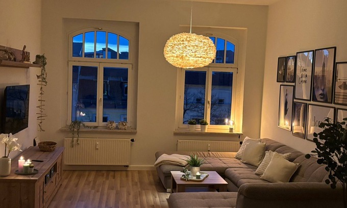 Plauen Apartment | High quality apartment, 93sqm, 2 bedrooms, 5 persons, fully equipped.