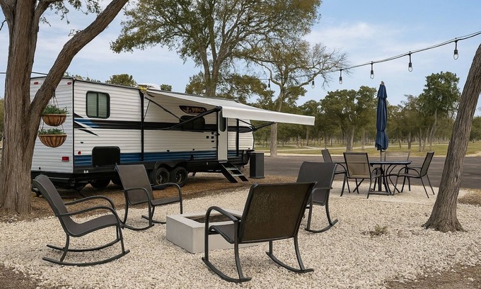 Spring Branch RV Rental | Hill Country Bear Retreat - Minutes from Guadalupe River Nature-Lover’s Hideaway