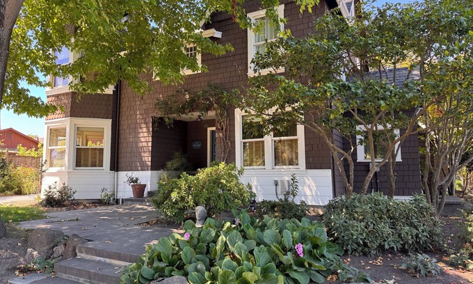 Eastside Santa Cruz House | Historic 3-bedroom farmhouse, 2 fireplaces and pool in Santa Cruz-near beaches!
