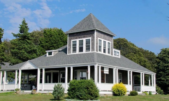 Monument Beach House | Historic Home across from Monument Beach, Central A/C
