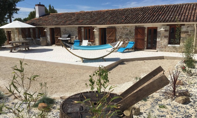 Le Bernard Other | Historic Stone Built 4 Bedroom Farmhouse. Close to beaches and adventure parks.