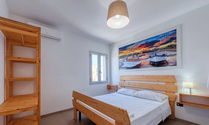 Torre San Gennaro Apartment | Holiday Apartment "Saint Blue Beach - 14" with Sea View & Wi-Fi