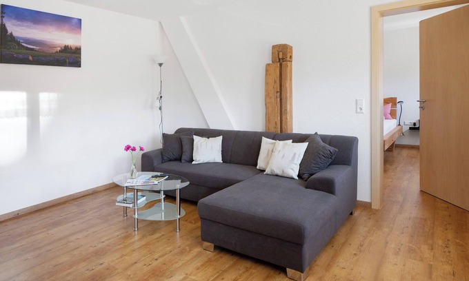 Titisee-Neustadt Apartment | Holiday Apartment 'Heuboden' with Mountain View, Shared Garden