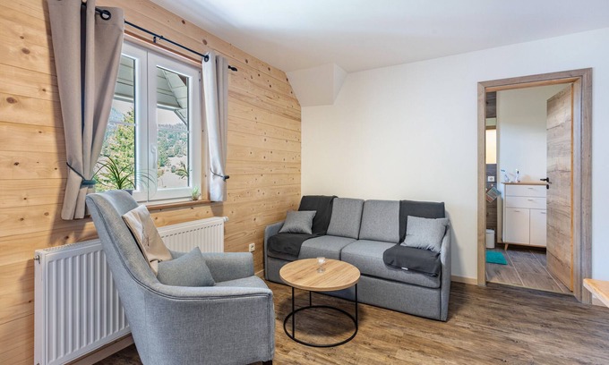 St. Blasien Apartment | Holiday Apartment '4' with Mountain View, Balcony and Wi-Fi
