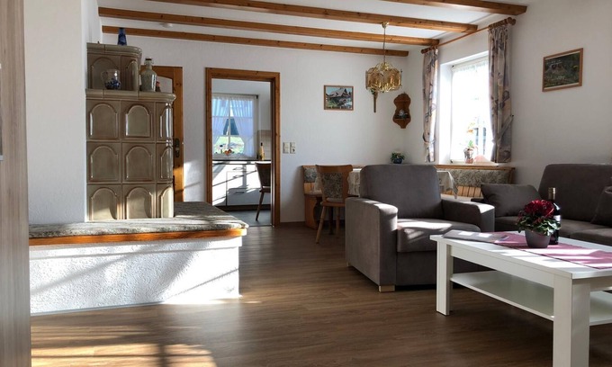 Sasbachwalden Apartment | Holiday Apartment 'Erika' with Private Terrace and Wi-Fi