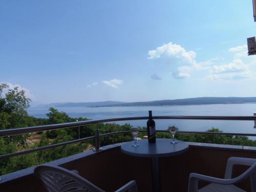Dramalj Apartment | Holiday apartment in Dramalj with sea view, balcony, air conditioning, W-LAN 4623-1