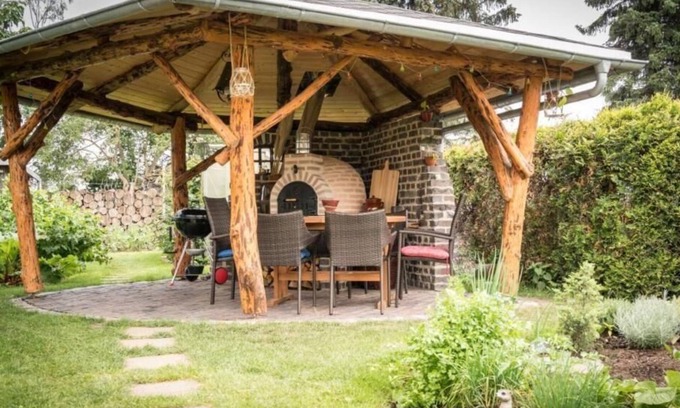 Niedergurig Apartment | Holiday flat with barrel sauna