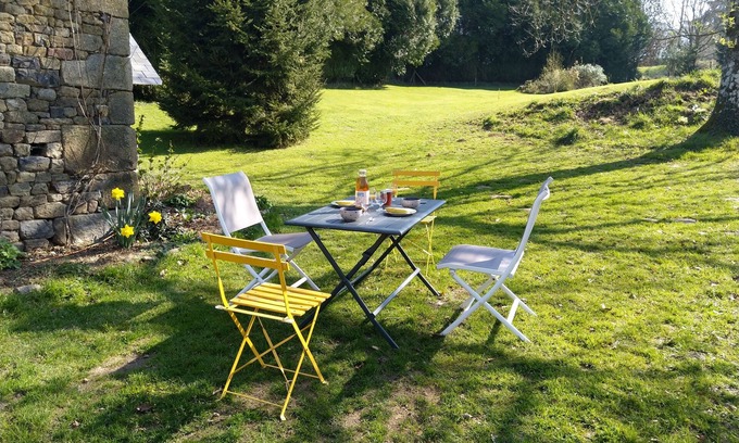 Saint-Aubin-des-Bois House | Holiday home at a mill near the bay of Mont-Saint-Michel (Normandy).