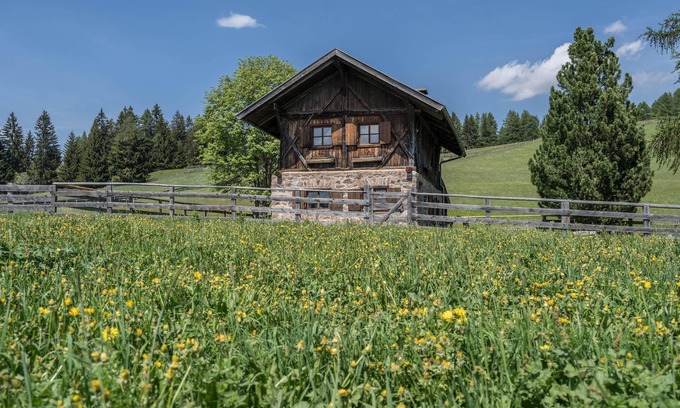 Verano House | Holiday Home 'Almhütte Jägerrast' with Mountain View & Garden