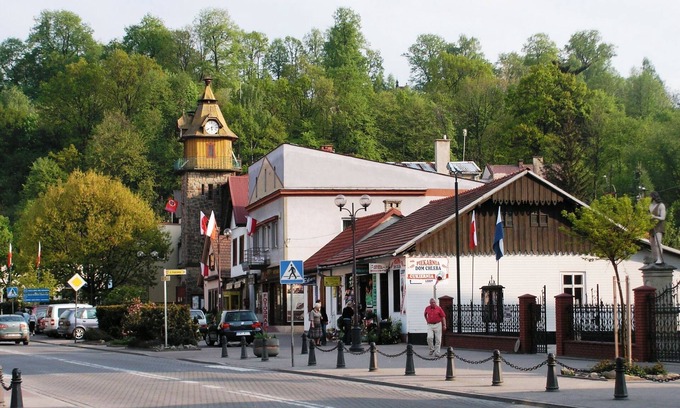 Dobczyce House | Holiday Home in Dobczyce Lesser with Terrace