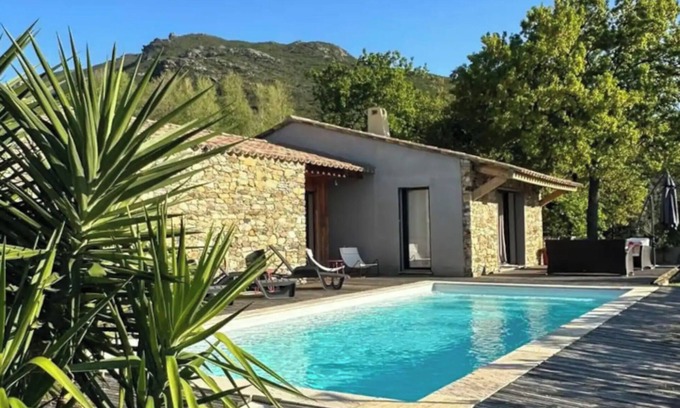 Barbaggio House | Holiday Home 'Villabergerie En Pierre Du Pays' with Private Pool, Wi-Fi and Air Conditioning