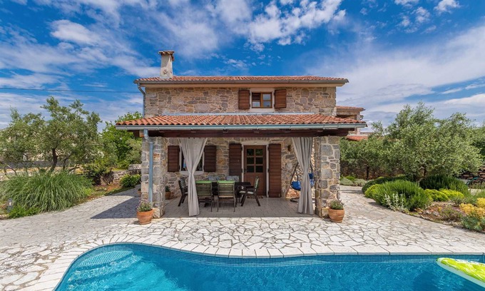 Sveti Ivan Dobrinjski House | Holiday house ANDREA with pool