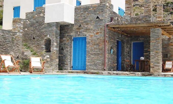 Andros House | Holiday villa "Anemos" with Infinity Pool