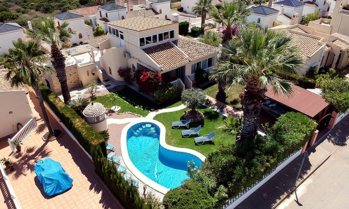 Orihuela Costa Villa | Holiday Villa Golf & See View