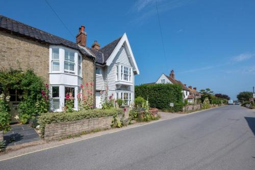 Walberswick House | Hollyhocks