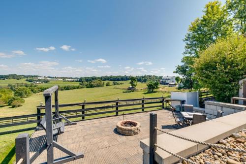 Millersburg Apartment | Holmes With a View Studio Millersburg Retreat!